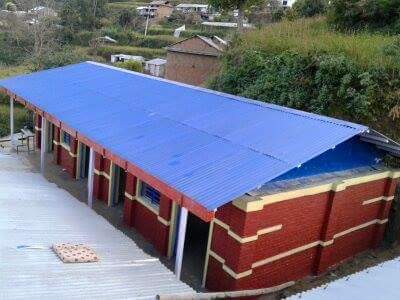 Singeswori Primary School, Sindhupalchowk, Gebäude repariert